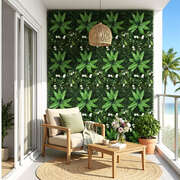 4PCS Artificial Plant Wall Panels 40X60CM Boxwood Panel Leaf Backdrop Backyard Green Decor
