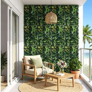 4PCS Artificial Plant Wall Panels 40X60CM Boxwood Panel Backyard Hedge Grass Backdrop Green Decor