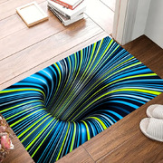 Ethereal Dreams: 3D Illusion Abstract Decorative Rug for Bedroom