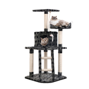 Cat Tree Tower Scratching Post Scratcher 120cm Trees Bed Wood Condo Toys