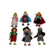 PRICE FOR 6 ASSORTED SNOW WHITE FLEXI DOLL 