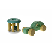 Calm & Breezy Wooden Car + Rattle