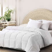 Microfiber Quilt Polyester Single - White 160x210cm