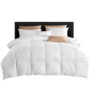 Giselle Bedding 800GSM Goose Down Feather Quilt Cover Duvet Winter Doona White Double