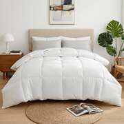 King Size 400GSM Microfiber Quilt All Season Duvet Quilts Comforter Winter Summer