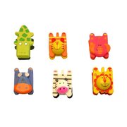 AFRICAN ANIMAL CLIP W. MAGNET