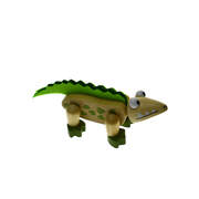 One Wooden Flexi Crocodile