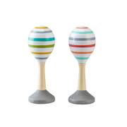 One Calm & Breezy Wooden Maraca Randomly Pick