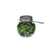 YUM YUM DIY ALPHABET BEAD BLUE BLIZZARD
