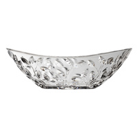 Crystal Laurus Centro Tavola Oval Centrepieces H 11cm W 36cm