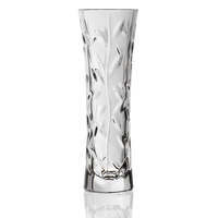 Clear Italian Crystal Vases 