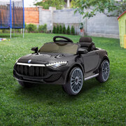 Rigo Kids Electric Ride On Car Toys Cars Horn Music Remote Control 12V Black
