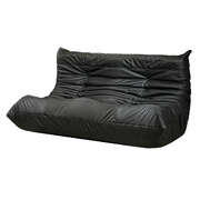 Minimalist 2 Seaters Floor Sofa Caterpillar Lounge - Comfortable
