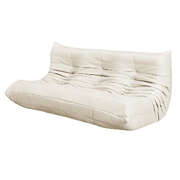 Compact 3 Seaters Floor Sofa Caterpillar Lounge - Comfortable Design