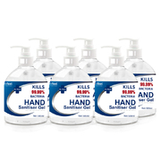 Relifeel Hand Sanitiser 3L 500mL x6 72% Alcohol Sanitizer Gel Instant Wash