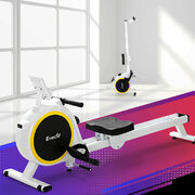 Rowing Machine 16 Levels Magnetic Rower Home Gym Cardio Workout