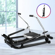 Rowing Machine Rower Hydraulic Resistance Fitness Gym Home Cardio