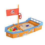 Boat-Shaped Sand Pit