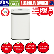 50L Sensor Bin Motion Rubbish Automatic White