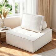 Floor Sofa Lounge Chair With Pillow Foldable Tatami Recliner for Living Room Bedroom
