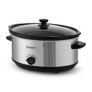6.5L Slow Cooker Electric Multi Cooker with 3 Heat Settings and Keep Warm Function Premium