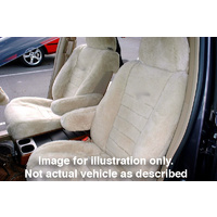 FRONT PAIR PREMIUM AUST MADE SHEEPSKIN SEAT COVERS ASTON MARTIN VANTAGE ROADSTER CONVERTIBLE V12S 4/2014 -