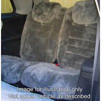 REAR (OR MIDDLE ROW) PREMIUM AUSTRALIAN MADE SHEEPSKIN SEAT COVERS SUIT MOST VEHICLES