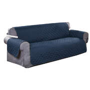 SOFA COVER COUCH SLIPCOVERS WATERPROOF TEAL 335CM X 218CM