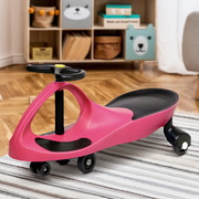 Rigo Kids Ride On Swing Car - Pink