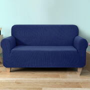  High Stretch Sofa Cover Couch Protector Slipcovers 3 Seater Navy