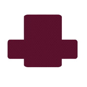 Sofa Cover Quilted Couch Covers Lounge Protector Slipcovers 2 Seater Burgundy
