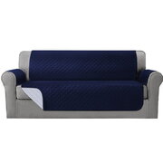 Sofa Cover Couch Covers 4 Seater 100% Water Resistant Navy