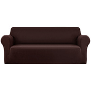 Sofa Cover Elastic Stretchable Couch Covers Coffee 4 Seater
