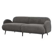 Modern Cloud Sofa 3 Seater Sherpa Fleece Beige - Space-Saving Design