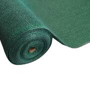 Instahut 50% Sun Shade Cloth Shadecloth Sail Roll Mesh 1.83x10m 100gsm Green