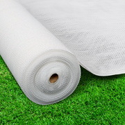 Instahut 3.66x10m 30% UV Shade Cloth Shadecloth Sail Garden Mesh Roll Outdoor White