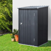 Galvanized Steel Garden Shed | Outdoor Storage Workshop | 0.99x1.04M Tool House
