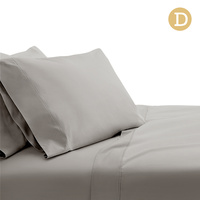 Giselle Bedding Double Size 1000TC Bedsheet Set - Grey