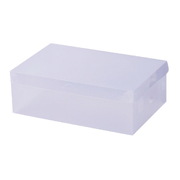 40pcs Transparent Foldable Shoe Storage Box 