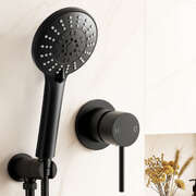 Handheld Shower Head Round 5-Spray WELS Rated | EXTG