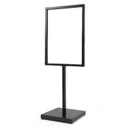 A1 Double-Sided Poster Stand Display Board Pedestal Sign Holder 60x90cm