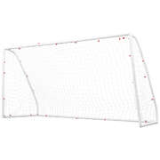 12FT Soccer Goal Net Portable UPVC Frame PE Mesh for Backyard Training