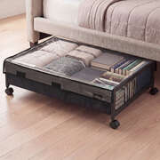 Under Bed Storage Boxes 48L Wheels 2 Pack | EXTG