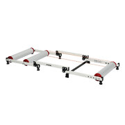 Bike Roller Adjustable Bicycle White