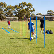 Centra Soccer Agility Training Poles Set Includes 6 Agility Poles Agility Ladder