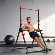 Foldable Power Tower Pull Up Dip Station 220kg | EXTG