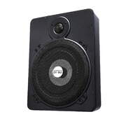 600W Black Car Subwoofer 10 Inch Ultra-Thin Speaker Audio Amplifier Under-Seat