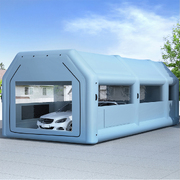 Inflatable Spray Booth 10X5M Car Paint Tent Filter System 2 Blowers