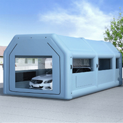 Inflatable Spray Booth 8.5X4.8M Car Paint Tent Filter System 2 Blowers