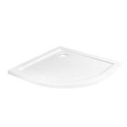 Cefito Shower Base Over Tray Acrylic ABS Curved 800x800mm White